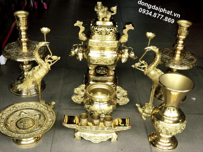 đồ đồng thờ cúng đại phát